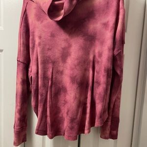 Anthropologie Maeve waffle pullover